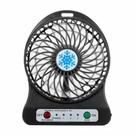 Mini Ventilador Usb Mesa Potente 3 Velocidade Recarregável Preto Mini Ventilador Usb Mesa Potente 3 Velocidade Recarregável Preto