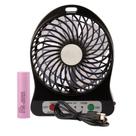 Mini Ventilador Usb Portátil Recarregável 3 Velocidades - FreshSummer
