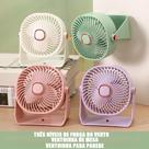 Mini Ventilador USB Portátil Silencioso - Presente Amiga, Forte, Wearable Verão