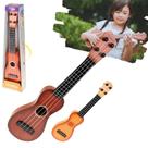 Mini Violão De Brinquedo Musical Infantil 4 Cordas Violãozinho Brinquedo 37cm Instrumentos