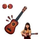 Mini Violão Infantil Acústico Brinquedo Criança 44cm Corda Aço Ajustáveis e Palheta Importway BW041