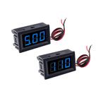 Mini voltímetro CrocSee DC 5-120V com display digital LED azul