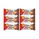 Mini Wafer Chocolate 22g Zero Açúcar Lowçucar Kit 6 Snack Crocante Com Recheio Cremoso Sabor Intenso