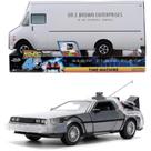 Miniatura - 1:24 - Delorean - C/ Luzes e Box Especial - 40 Anos Back To The Future - Jada Toys 36849 Miniatura - 1:24 - Delorean - C/ Luzes e Box Especial - 40 Anos Back To The Future - Jada Toys 36849