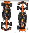 Miniatura 1/24 f-1 2024 mclaren mcl38 pack com 2 carros / pilotos 4 norris e 81 piastri
