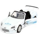 Miniatura - 1:32 - 2001 Honda S2000 Branco - Velozes e Furiosos - Jada Toys 35629