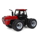 Miniatura 1/32 trator 4wd rodas duplas ertl case ih vermelho