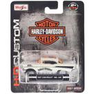 Miniatura - 1:64 - 1957 Chevrolet Bel Air - Harley-Davidson Custom - Maisto Design - 15380