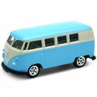 Miniatura - 1:64 - 1963 Volkswagen T1 Bus Kombi Azul - California Minis - Welly
