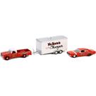 Miniatura - 1:64 - 1966 Dodge D 100 And 1969 Dodge Charger - Racing Hitch & Tow 5 - Greenlight 31170