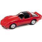 Miniatura - 1:64 - 1979 Chevy Corvette - Vermelho - Classic Gold - Johnny Lightning - JLCG031A