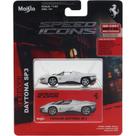 Miniatura - 1:64 - Ferrari Daytona SP3 Branco - Speed Icons - Maisto
