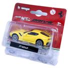 Miniatura - 1:64 - Ferrari F12tdf Amarela - Race & Play Drive - Bburago