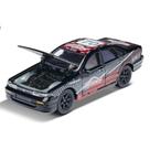 Miniatura - 1:64 - Nissan Cefiro A31 Roda Preta - Drifter Christy Louis - Majorette