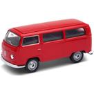Miniatura - 1:64 - Volkswagen Kombi Vermelho - California Minis - Welly