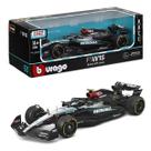 Miniatura 124 Fórmula 1 Mercedes W15 Hamilton 44 Bburago