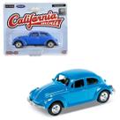 Miniatura 164 Volkswagen Fusca Azul California Minis