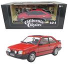 Miniatura 1987 Ford Escort XR3 California Classics 1/24 Vermelho - California Toys
