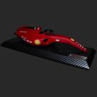 Miniatura 3D Quadro Decorativo 33cm x 12,5cm Carro Red 2023 75 Vermelha G53 - Gran Belo Miniatura 3D Quadro Decorativo 33cm x 12,5cm Carro Red 2023 75 Vermelha G53 - Gran Belo