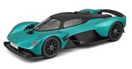 Miniatura Aston Martin Valkyrie 2022 Prata Maisto 1/18 Miniatura Aston Martin Valkyrie 2022 Prata Maisto 1/18