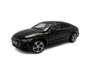 Miniatura Audi A7 Preto Acende Luz E Som Metal 1:32 Miniatura Audi A7 Preto Acende Luz E Som Metal 1:32