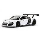 Miniatura Audi R8 LMS Branco Rastar 1/24 Miniatura Audi R8 LMS Branco Rastar 1/24