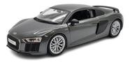 Miniatura Audi R8 V10 Cinza Maisto Metal 1:24 Miniatura Audi R8 V10 Cinza Maisto Metal 1:24