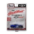 Miniatura auto world 1983 chevy silverado fleetside cp7924
