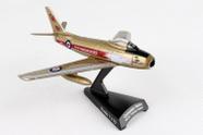 Miniatura aviao caça a jato acrobatico canadair daron 1/110