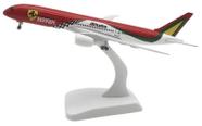 Miniatura Avião Comercial Boeing 787 Alitalia Ferrari 1/350