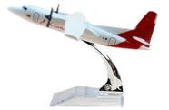 Miniatura Avião Comercial Fokker 50 Avianca 1/400