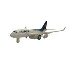 Miniatura Avião Lan 4 Turbinas c/ som e luz 1:300 Die Cast