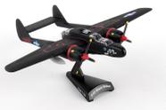 Miniatura aviao metal de caça exercito americano p-61 1/120