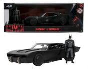 Miniatura Batmóvel 2022 C/ Boneco Batman Dc 1:24 Jada