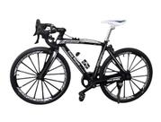 Miniatura Bicicleta Bike Speed Preto/cinza Metal 1:8