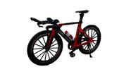 Miniatura Bicicleta Bike Time Trial Vermelho Metal 1:10( vermelha)