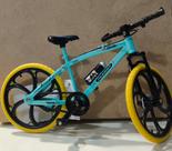 Miniatura Bicicleta Mountain Bike Down Hill Metal 1/10