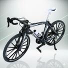 Miniatura Bike SPEED Diecast 1:10 Metal Colecionável Articulada (20cm) - Preta
