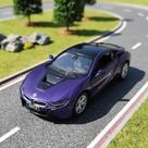 Miniatura Bmw I8 1:36 Kinsmart Violeta Miniatura Bmw I8 1:36 Kinsmart Violeta