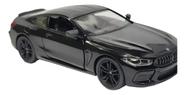 Miniatura Bmw M8 Competittion Coupe 1:38 Kinsmart Preto