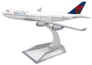 Miniatura Boeing 747-400 Delta - 16 cm
