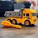 Miniatura Brinquedo Caminhão carro - Amarelo - 12cm