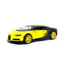 Miniatura Bugatti Chiron Amarelo/Preto Maisto 1/24