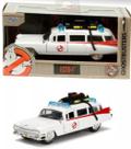 Miniatura Cadillac Ecto-1 Caça Fantasmas "Ghostbusters" - Hollywood Rides - 1:32 - Jada Toys