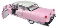 Miniatura Cadillac Fleetwood Series 60 (1955) - Elvis Presley - Rosa - 1:18 - Greenlight
