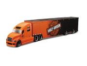 Miniatura Caminhão 1/64 Harley Davidson Laranja Maisto 11516