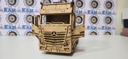Miniatura Caminhão Actros Em Mdf Quebra Cabeça 6x4 Mdf Cru Miniatura Caminhão Actros Em Mdf Quebra Cabeça 6x4 Mdf Cru