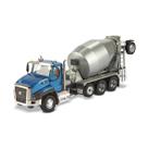 Miniatura Caminhão Betoneira Mc Neilus CAT CT660 - Escala 1:50