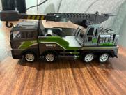 Miniatura Caminhão Construção Guindaste 1:64