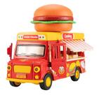 Miniatura Caminhão Food Truck sortidos com luz e som 1/36